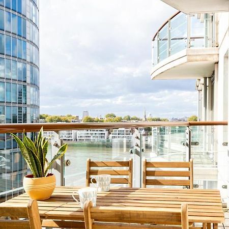Riverside Balcony Apartments, 10 Minutes From Oxford Circus Londres Exterior foto