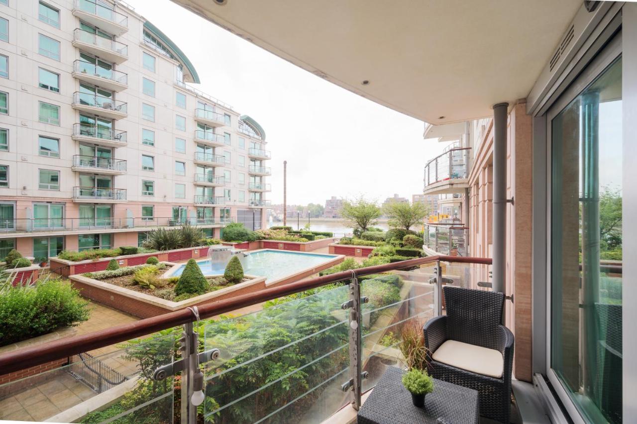 Riverside Balcony Apartments, 10 Minutes From Oxford Circus Londres Exterior foto